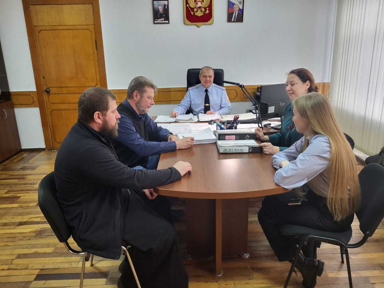 Состоялось итоговое заседание Общественного совета при ОМВД России по Новооскольскому городскому округу за 2023 года.