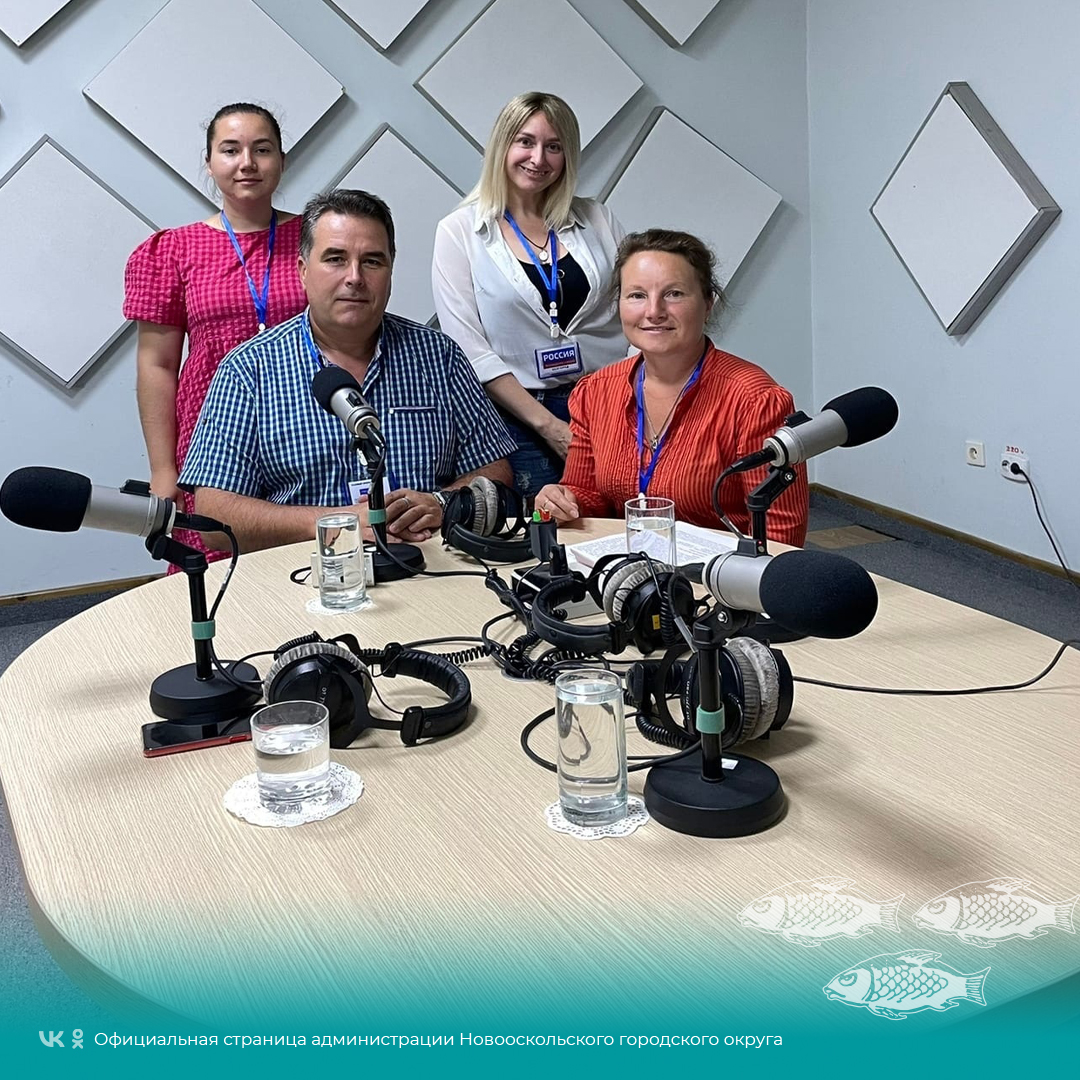 Семья Алехиных из Тростенца приняли участие в вечерней радиопрограмме  телерадиокомпании «Белгород».