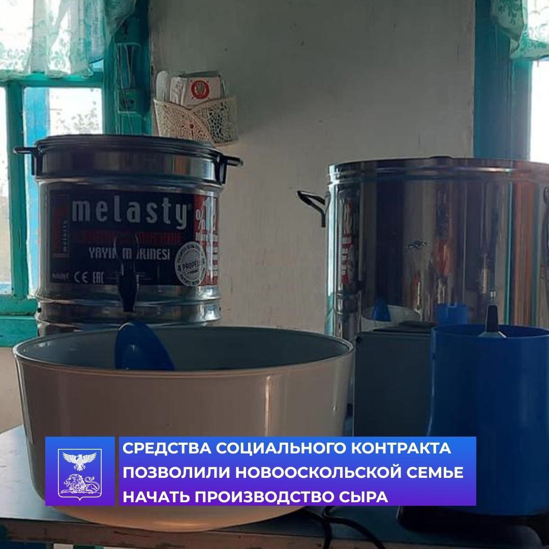 Новооскольская семья Огородниковых занялась производством сыра. Это стало возможным благодаря участию в программе «Содействие».