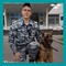 На улицах Нового Оскола можно встретить полицейского с собакой. Это кинолог Дмитрий Лаврёнов и его верный напарник – Есения.