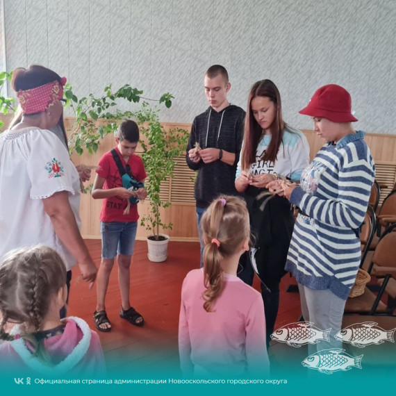 Работники Солонец-Полянского сельского клуба провели квест «Преданья старины глубокой».