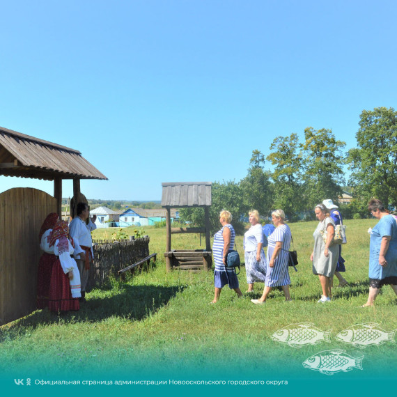 Село Тростенец посетила группа туристов из Шебекинского и Белгородского районов.