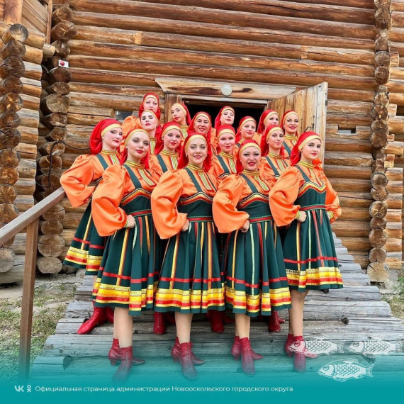 Новооскольский хореографический коллектив принимает участие в фестивале «Русское лето», который состоялся в Москве.