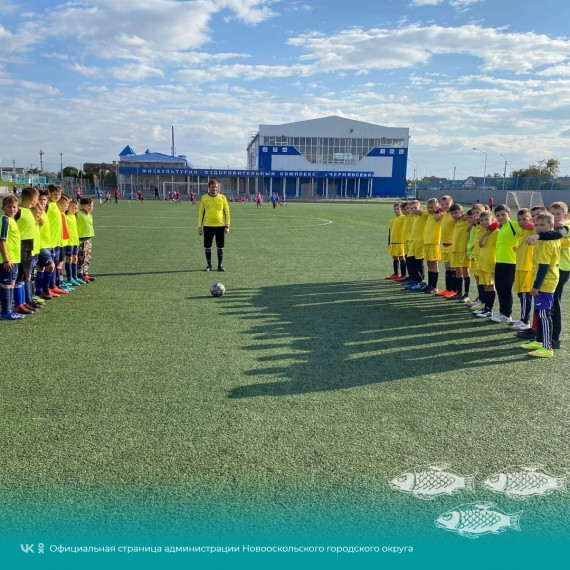 Юные новооскольцы приняли участие в туре открытого первенства детско-юношеской спортивной школы Чернянского района по футболу.