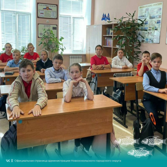 В школах Новооскольского городского округа состоялись занятия в «Разговор о важном».