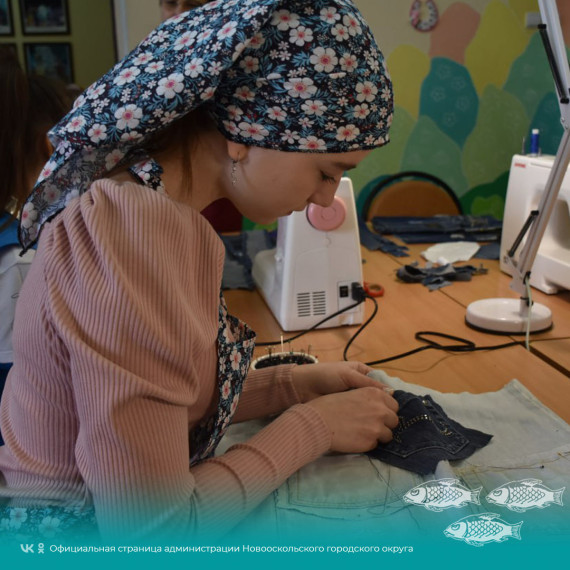 В Новом Осколе состоялось открытие детской швейной мастерской – ателье юных модниц «Шелковица».