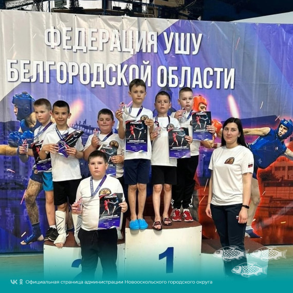 Новооскольцы стали победителями и призёрами межрегионального турнира «Молодой лев» по ушу-саньда.